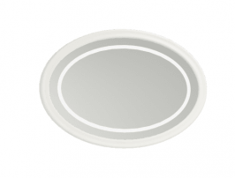 Vitra Elegance Aydınlatmalı Ayna, 100 cm, Mat Beyaz