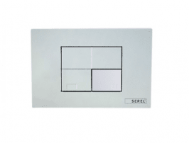 Parlak Krom Panel (Mat Buton)