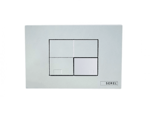 Parlak Krom Panel (Mat Buton)